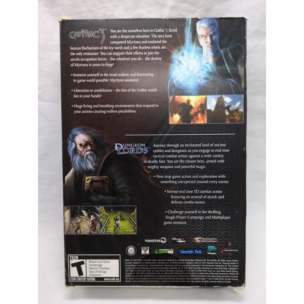 RPG Come Back PC Video Game Box Set